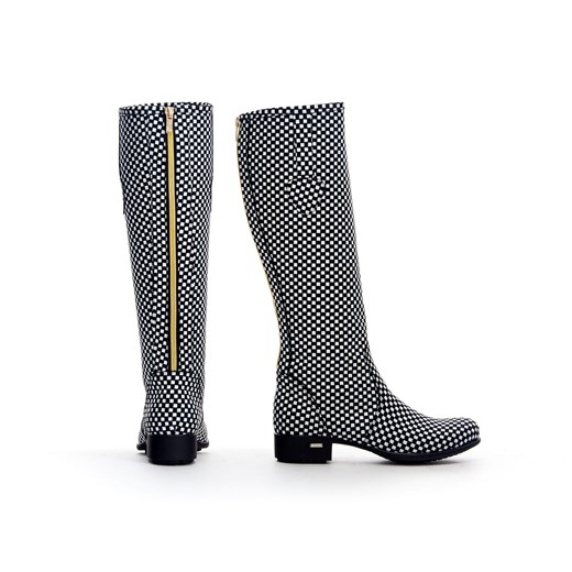 Kozaki damskie Zapato ze skóry