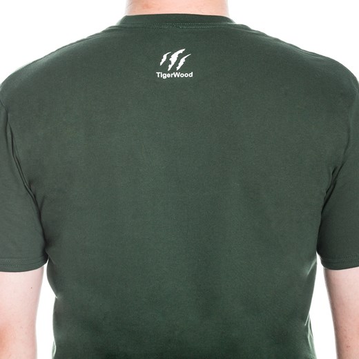 Koszulka T-Shirt TigerWood Two Axes - zielona Tigerwood XXL Military.pl