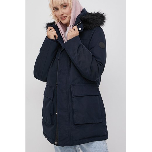 Granatowa kurtka damska Superdry