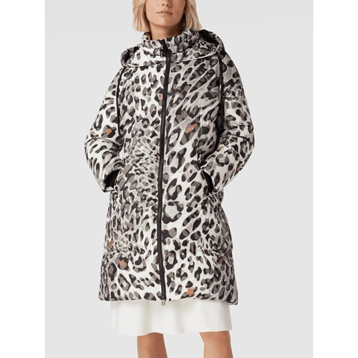 Płaszcz puchowy ze zwierzęcym nadrukiem Marc Cain 38 Peek&Cloppenburg