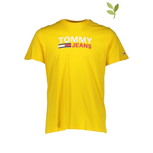 Koszulka w kolorze żółtym Tommy Hilfiger XS okazja Limango Polska