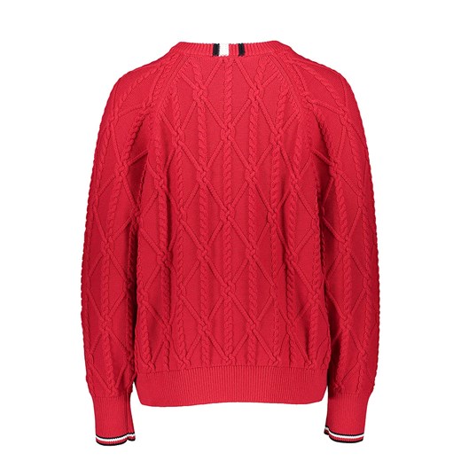 Sweter w kolorze czerwonym Tommy Hilfiger XS Limango Polska okazyjna cena