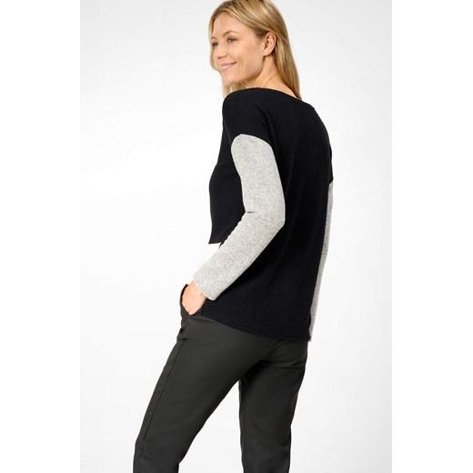 Miękki sweter w bloki kolorów L orsay.com