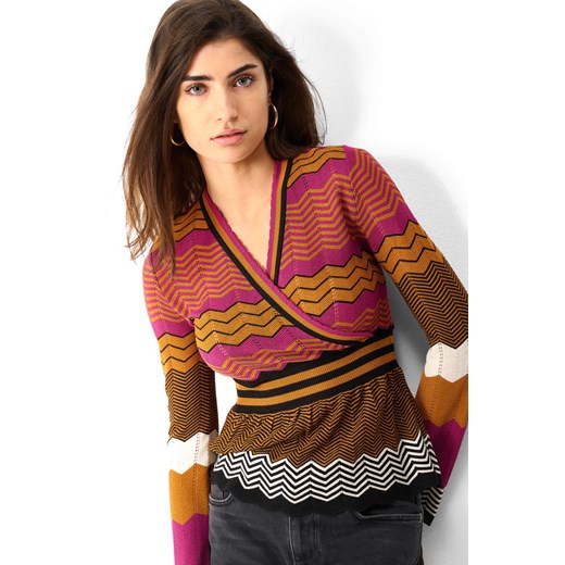 Sweter szydełkowy S orsay.com