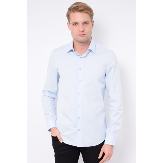 koszula męska  calvin klein k3e19c1290 błękitna ze sklepu Royal Shop w kategorii Koszule męskie - zdjęcie 124040735