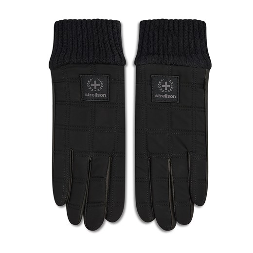 Czarne rękawiczki Strellson 