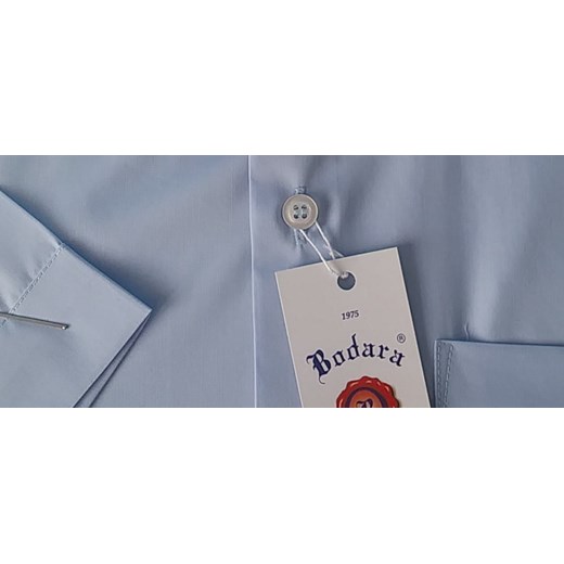Bodara koszula niebieska  z krótkim rękawem Bodara 39 promocja ATELIER-ONLINE