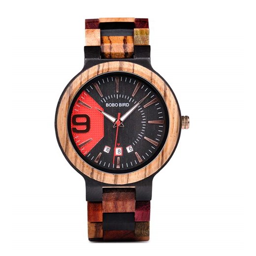 Męski zegarek drewniany BOBO BIRD Q13 okazyjna cena niwatch.pl