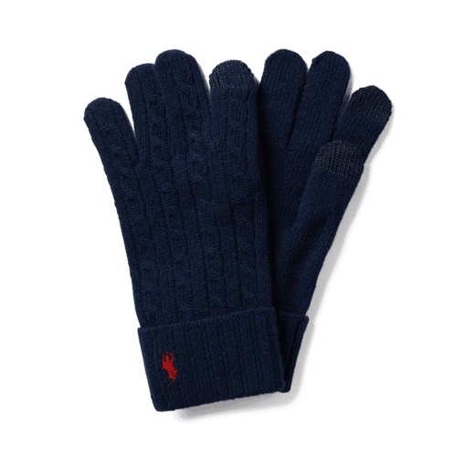 Rękawiczki ze ściegiem warkoczowym Polo Ralph Lauren One Size Peek&Cloppenburg 