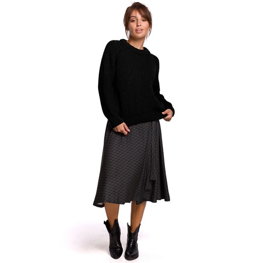 Sweter Damski Model BK045 Black Be Knit L/XL Mywear