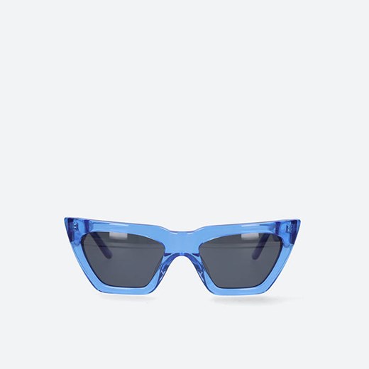 Okulary Carhartt WIP x Sun Buddies Grace Sunglasses I028340 DARK BLUE TRANSLUCENT/DARK GREY one size okazja sneakerstudio.pl