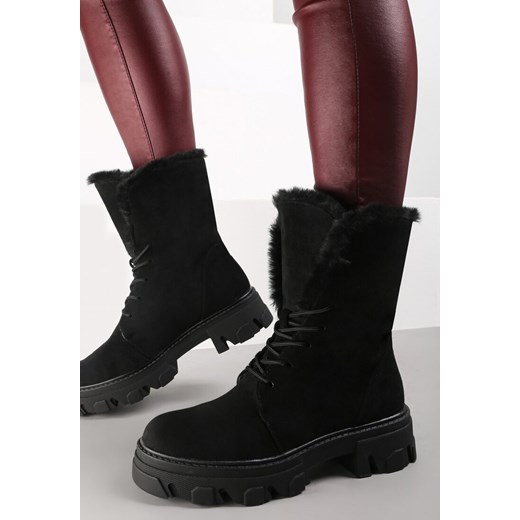 Czarne Botki Pereia Renee 37 renee.pl