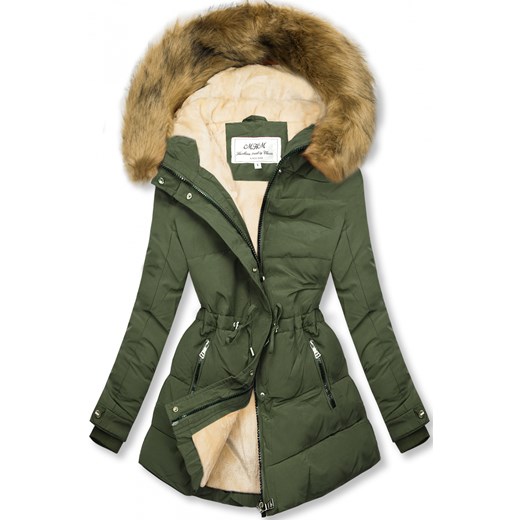 Khaki-beżowa kurtka zimowa Vae S LHDstore