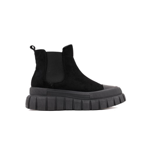 Botki Yourshoes casual na platformie
