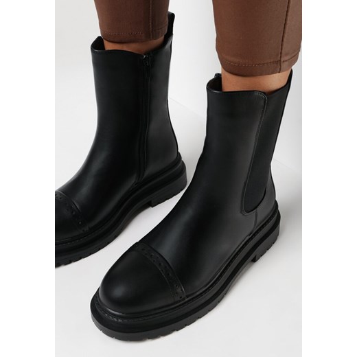 Czarne Botki Damilea 38 born2be.pl