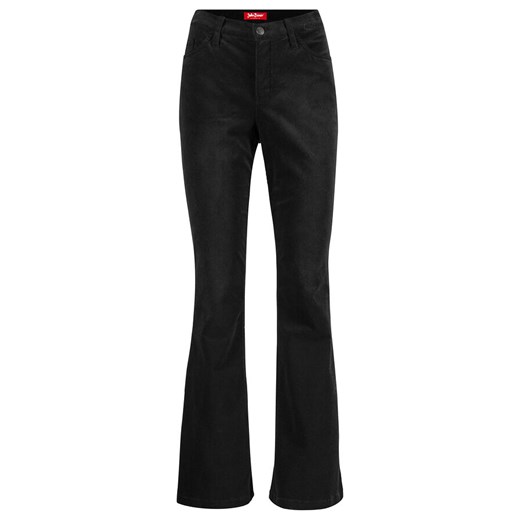 Spodnie sztruksowe ze stretchem FLARED | bonprix 44 bonprix