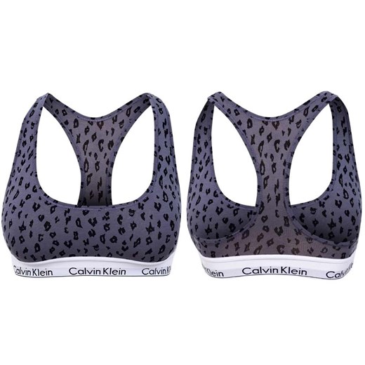 CALVIN KLEIN DAMSKI BIUSTONOSZ STANIK SPORTOWY UNLINED BRALETTE GREY F3785E JN7 Calvin Klein Underwear XL okazja messimo