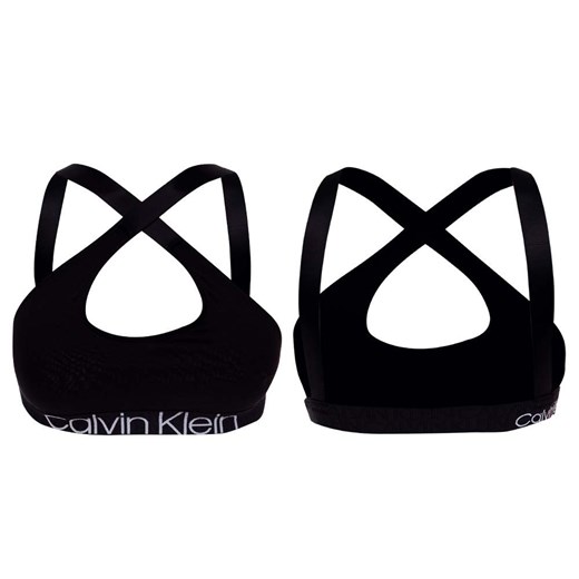 CALVIN KLEIN DAMSKI STANIK BIUSTONOSZ SPORTOWY UNLINED BRALETTE BLACK Calvin Klein Underwear XS promocja messimo