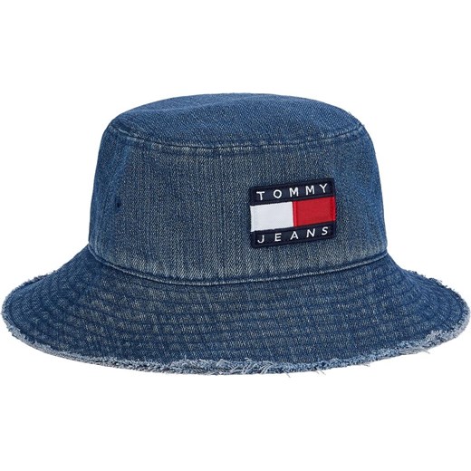 TOMMY HILFIGER DAMSKI KAPELUSZ TJW HERITAGE DENIM BUCKET HAT JEANS AW0AW10184 UNI wyprzedaż messimo
