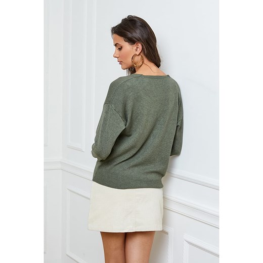 Zielony sweter damski Joséfine 