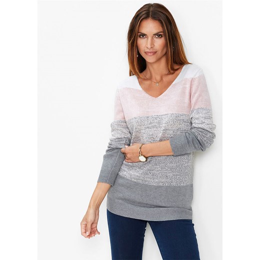 Długi sweter Premium z kaszmirem | bonprix 44/46 bonprix