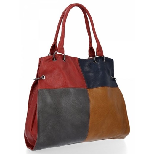 Modne Torebki Damskie typu Shopper Bag firmy Grace Bags Czerwona (kolory) Grace Bags PaniTorbalska