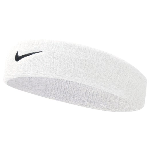 Opaska frotka na głowę treningowa Nike Swoosh N.NN.07.101.OS Biały Uniwersalny Nike Uniwersalny an-sport