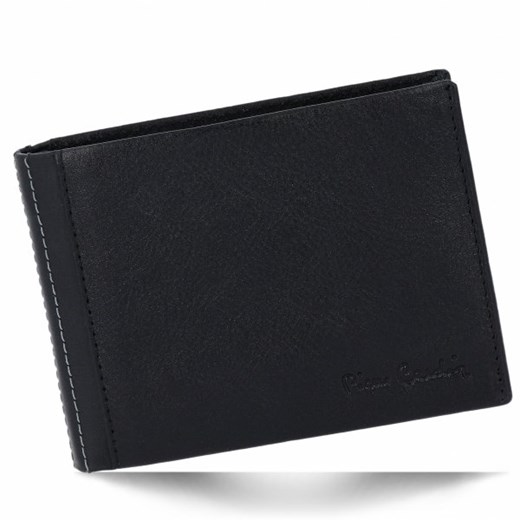 Klasyczne Męskie Portfele Skórzane Pierre Cardin Czarne Pierre Cardin PaniTorbalska