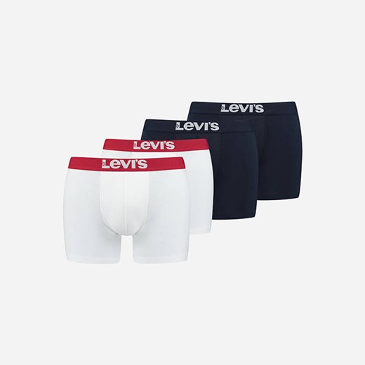 Bokserki męskie Levi's® Solid Basic Boxer 4-pack 37149-0481 M sneakerstudio.pl
