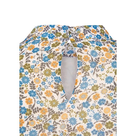 Bluzka w kolorze biało-błękitno-żółtym Rock Your Curves By Angelina K. 50 okazja Limango Polska