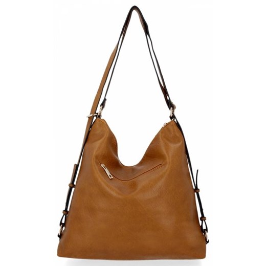 Shopper bag Grace Bags w stylu boho mieszcząca a5 na ramię 