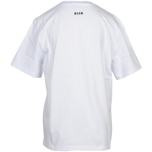 msgm - Msgm T-shirt Kobieta - WH7_GLX-711038_Bianco - Biały XS Italian Collection