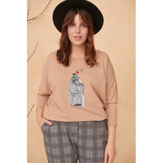 Bluza damska Blue Shadow z dresu