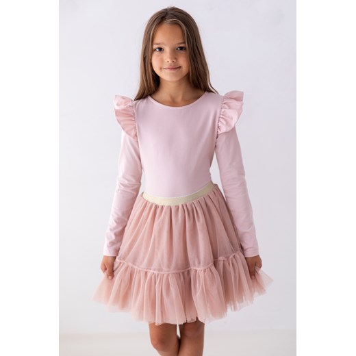 Pudrowa bluzka z falbanką Myprincess / Lily Grey MKA GROUP