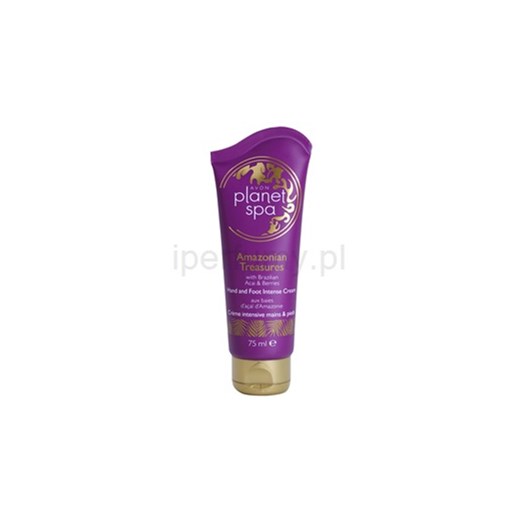 Avon Planet Spa Amazonian Treasures intensywny krem do rąk i nóg 75 ml iperfumy-pl fioletowy intensywne