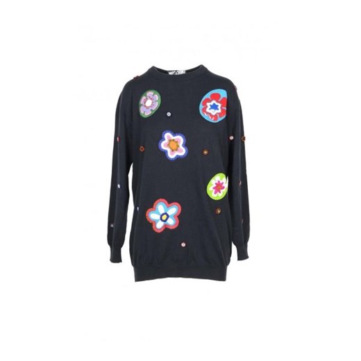 moschino couture - Moschino Couture Sweter Kobieta - WH7_GLX-436979_Nero - S Italian Collection