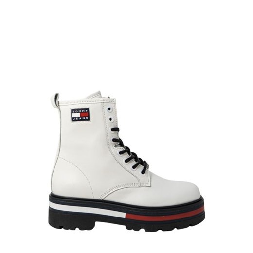 tommy hilfiger jeans - Tommy Hilfiger Jeans Kobieta Boots - IRIDESCENT EYELETS  39 Italian Collection