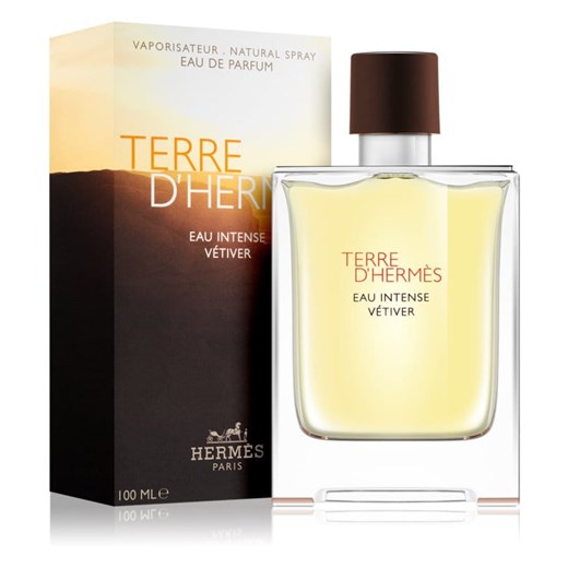 Hermes Terre d'Hermès Eau Intense Vetiver 100ml Woda Perfumowana dla Mężczyzn Iloren.pl wyprzedaż