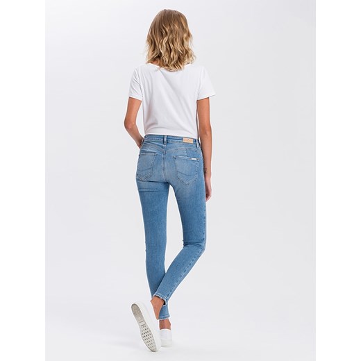 Dżinsy "Page" - Super Skinny fit - w kolorze błękitnym Cross Jeans W32/L30 Limango Polska okazja
