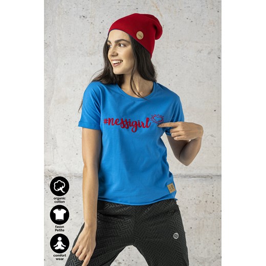 Koszulka #nessigirl Petite Blue - IYB-50NG Nessi Sportswear L okazja Nessi Sportswear