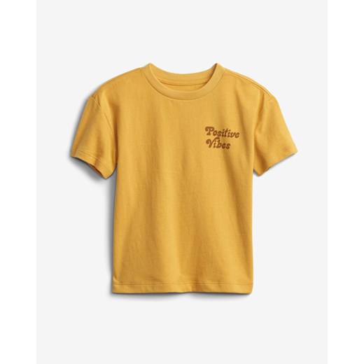 GAP Gen Good Graphic Koszulka dziecięce Pomarańczowy Gap 12-18 miesięcy wyprzedaż BIBLOO