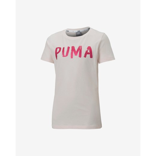 Puma Alpha Koszulka dziecięce Różowy Puma 110 okazja BIBLOO
