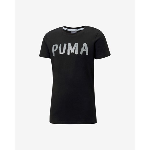 Puma Alpha Koszulka dziecięce Czarny Puma 116 okazja BIBLOO