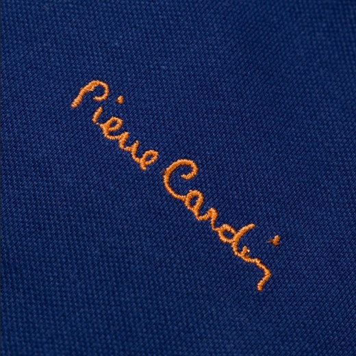 T-shirt męski Pierre Cardin dresowy granatowy z krótkim rękawem 