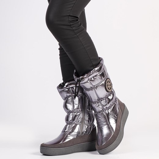 Srebrne śniegowce damskie PAOLLA 2472 Suzana.pl 37 suzana.pl okazja