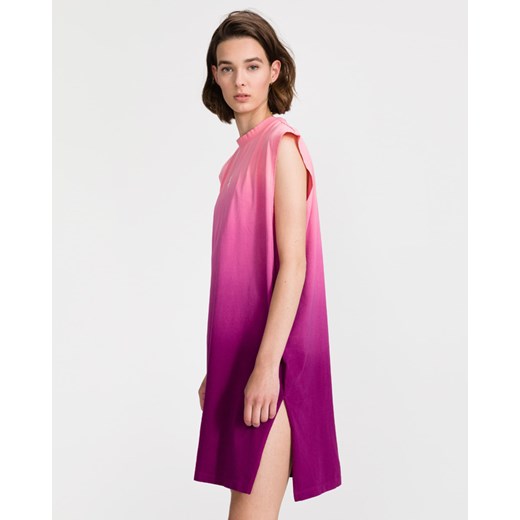 Calvin Klein DIP DYE Muscle Sukienka Różowy Calvin Klein L wyprzedaż BIBLOO
