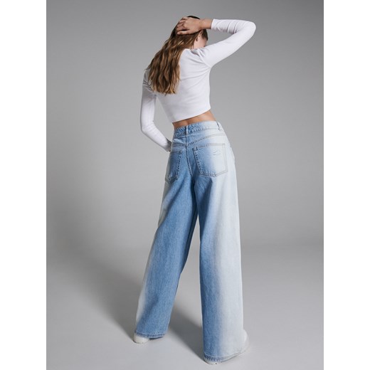 Jeansy damskie Cropp