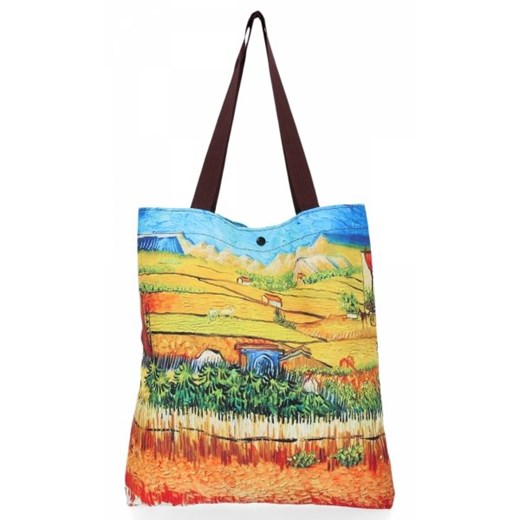 Torba Damska na Zakupy Van Gogh Wheatfield (kolory) PaniTorbalska