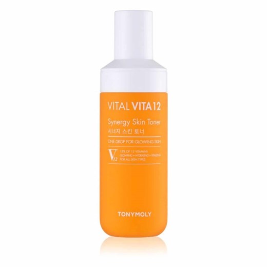 Tony Moly - Vital Vita 12 Synergy Skin Toner - tonik do twarzy Korean Store Korean Store