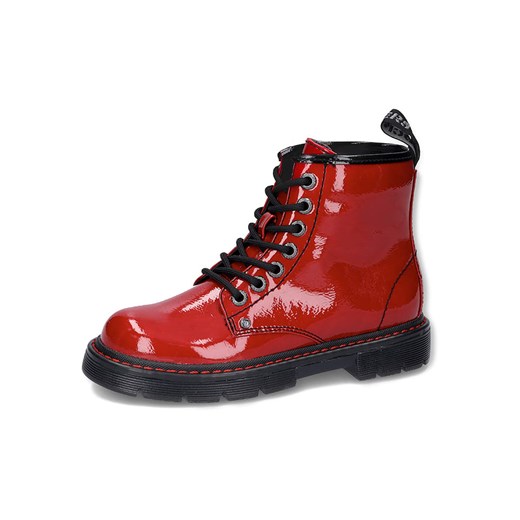 Buty zimowe dziecięce Dockers skórzane sznurowane